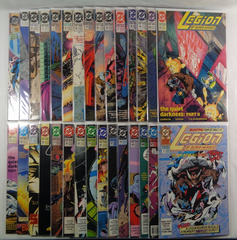 Legion of Super-Heroes Lot of 30 DC Comics