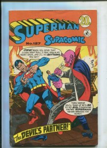 SUPERMAN SUPACOMIC #11-  THE DEVIL'S PARTNER - AUSTRALIA PUB - (6.0) 1970