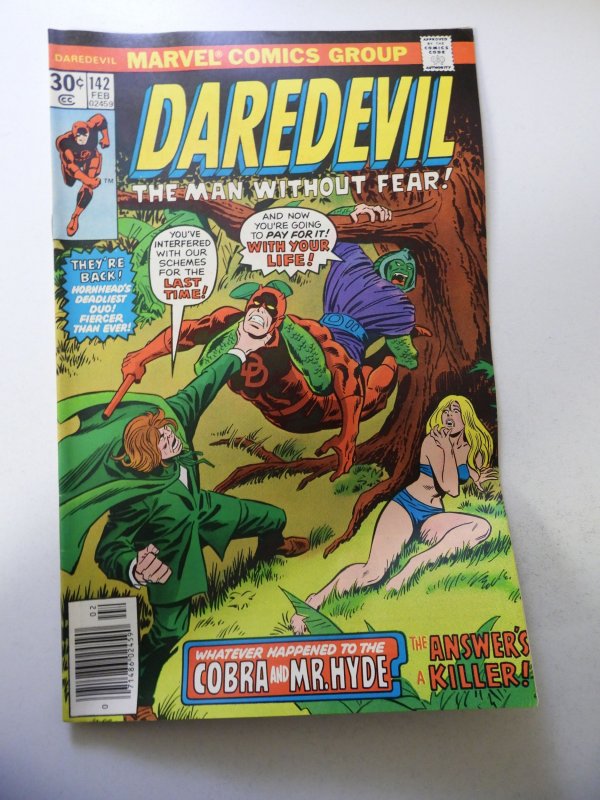 Daredevil #142 VG+ Condition