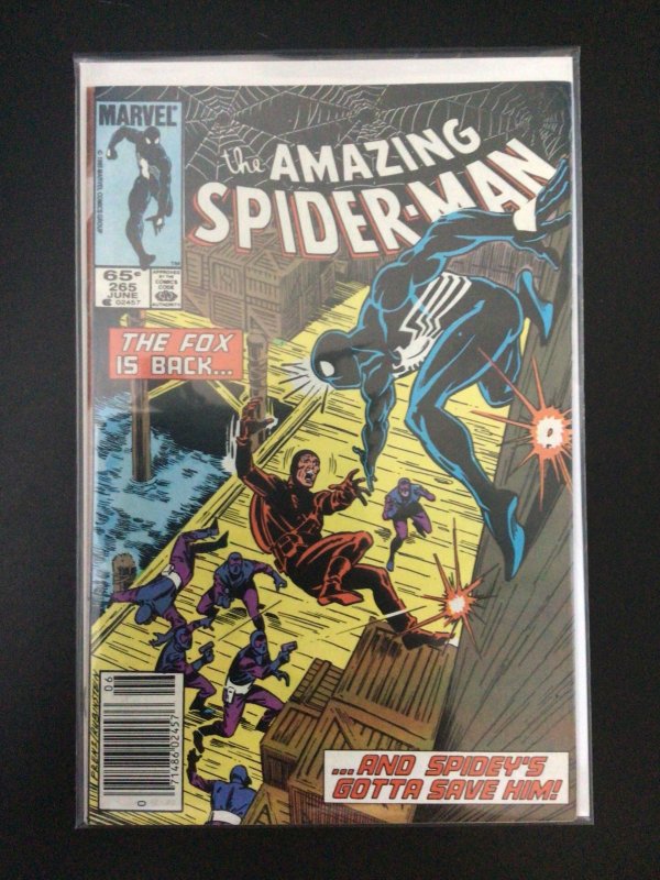 The Amazing Spider-Man #265 (1985) 1st Silver Sable Newstand