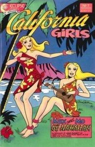 California Girls #7 Eclipse Comics January Jan 1988 (VFNM)