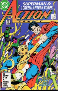 Action Comics #589 (1987) Green Lantern Corps