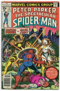 SPECTACULAR SPIDER-MAN#12 FN/VF 1977 MARVEL BRONZE AGE COMICS 