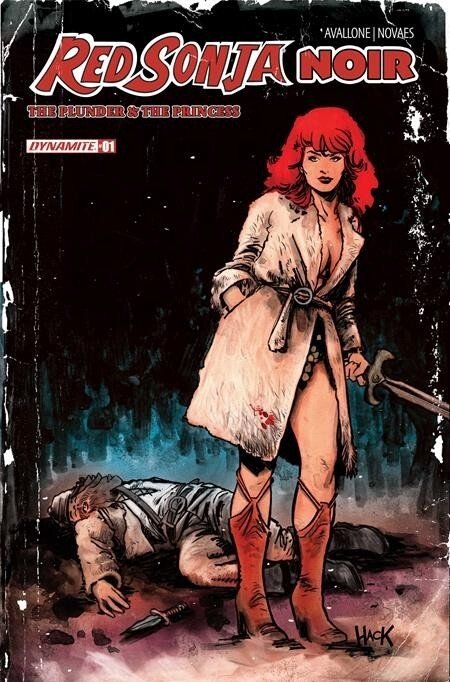 Red Sonja Noir Plunder & the Princess #1 Robert Hack Variant Cover PRESALE!