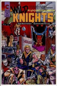 WILD KNIGHTS #1, VF/NM, Eternity, Evan Dorkin, 1988, Hanna