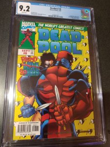 DEADPOOL #8 CGC 9.2