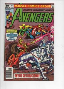 AVENGERS #207 208 209 210, VG/FN, Iron Man, Marvel, 1963 1981, 4 issues in all