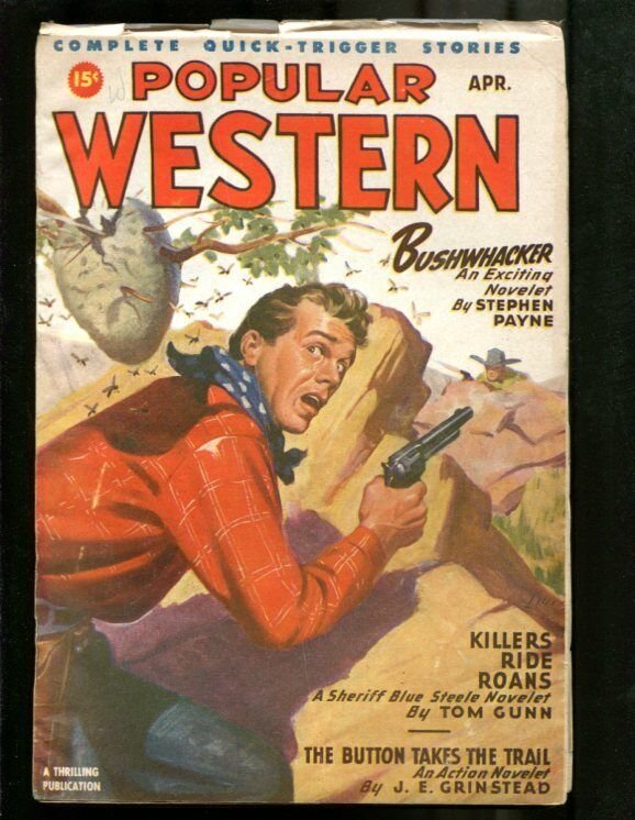 Sold at Auction: COLLECTION OF LOUIS L'AMOUR PULP WESTERN BOOKS