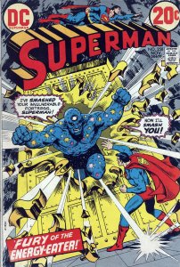 Superman (1st Series) #258 VG ; DC | low grade comic November 1972 Energy-Eater