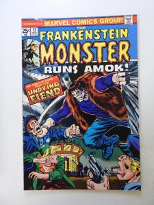 The Frankenstein Monster #13 (1974) VF- condition MVS intact
