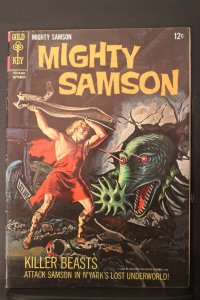 Mighty Samson #7 (Sep, 1966) High-Grade VF+ Battle Cover Wow!