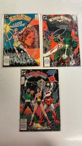3 Wonder Woman DC Comic Books # 23 24 25  Batman Superman Atom Flash 70 CT2