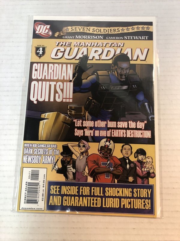 The Manhattan Guardian (2005)#1-4 VF/NM Complete Set ~ Dc Comics | C. Stewart