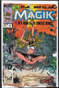 Magik (Storm and Illyana Limited Series) #4 (1984) Magik [Key Issue]