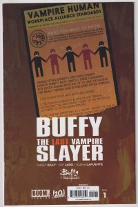 Buffy the Last Vampire Slayer #1 Cover H (2021) Buffy the Vampire Slayer