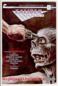 CALIBER PRESENTS #8, VF+, DeadWorld,Zombies, 1989,  V Locke,more indies in store