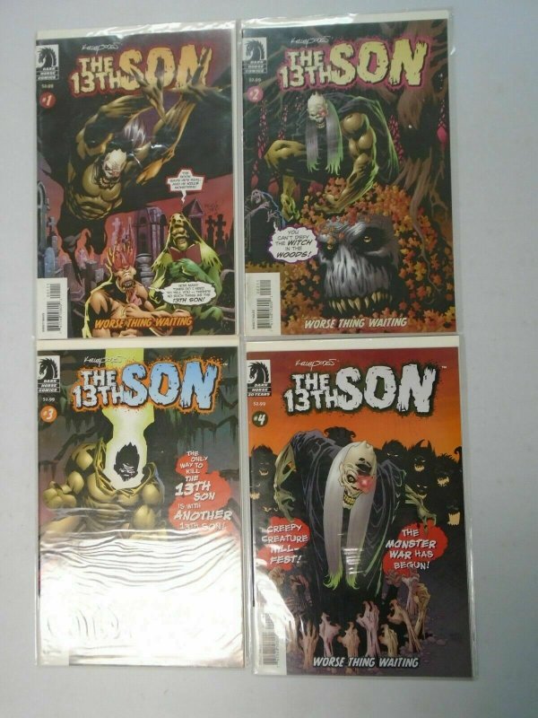 13th Son Worse Thing Waiting set #1-4 8.0 VF (2005-06 Dark Horse)