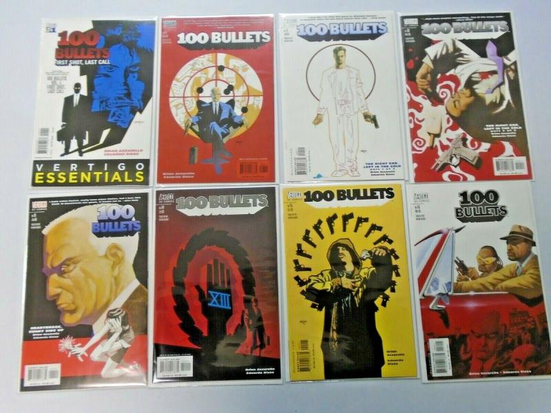 100 Bullets lot #1 reprint to #100 - 43 different books - average 8.0 - 1999