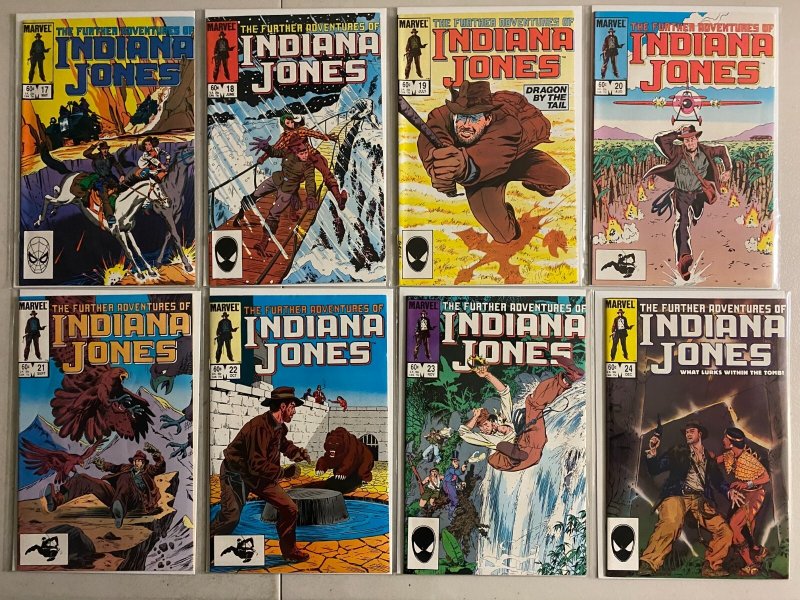 Further Adventures of Indiana Jones lot #1-30 Marvel (avg 6) 30 diff (1983-'85)