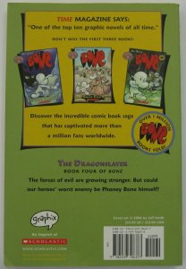 Bone Book 4: The Dragonslayer (Aug 2006, Graphix/Scholastic) VFN condition (8.0)