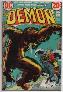 DEMON #6, FN+, Jack Kirby, 4th World, The Howler, 1972 1973, more JK in store
