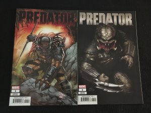 PREDATOR(2022) #1 Two Cover Versions, VFNM Condition