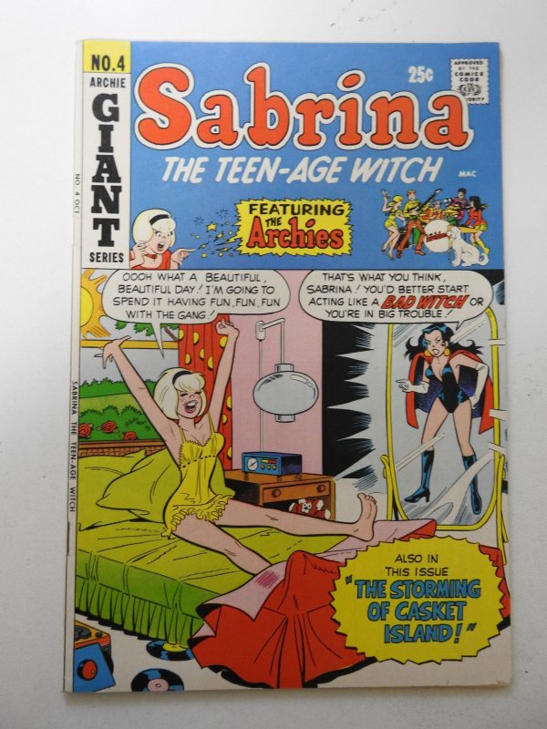 Sabrina the Teenage Witch #4 (1971) FN+ Condition!