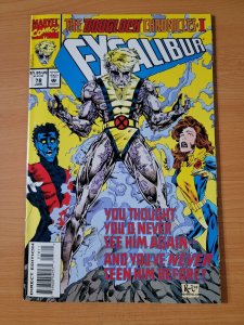 Excalibur #78 Direct Market Edition ~ NEAR MINT NM ~ 1994 DC Comics 