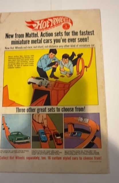 Batman #204 (1968)operation blindfold - staining/foxxing/spotting