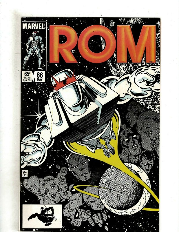 10 ROM Spaceknight Marvel Comics # 61 62 63 64 65 66 67 Annual 1 2 3 RB21