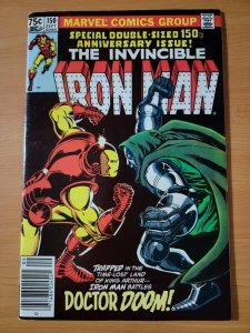 Iron Man #150 Newsstand Edition ~ VERY FINE VF ~ 1981 Marvel Comics