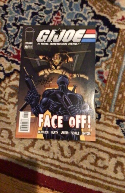 G.I. Joe: A Real American Hero #9 (2002) signed Josh Blaylock, certified NM Wow!