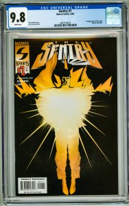 Sentry #1 (2000) CGC 9.8! 1st Appearance of the Sentry!