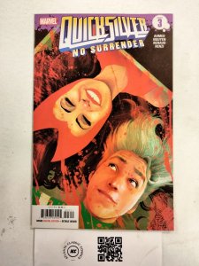 Quicksilver No Surrender #3 VF-NM Marvel Comics comic book 8 JW64