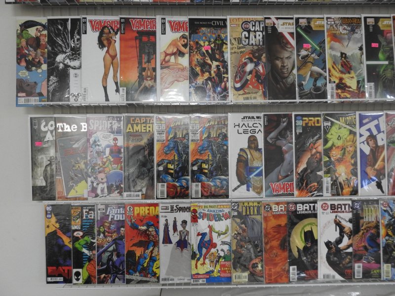 Huge Lot 130+ Comics W/ Daredevil, Batman, Star Wars, +More! Avg VF Condition!