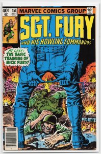 Sgt. Fury and His Howling Commandos #158 (1980) Sgt. Fury