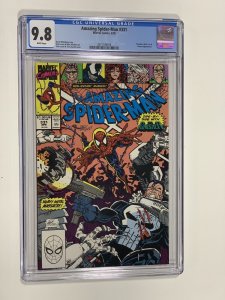Amazing spider-man 331 cgc 9.8 wp marvel 1990