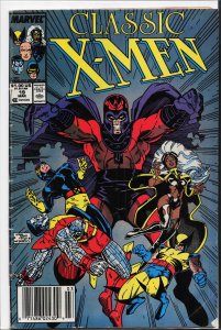 Classic X-Men #19 Newsstand Edition (1988) X-Men
