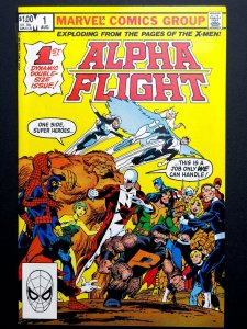 Alpha Flight #1 (1983) [Key] Many 1st App - John Byrne Art - NM!