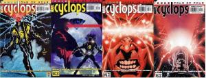 CYCLOPS (2001) 1-4  'Icons'  X-Man on his own - COMPLET COMICS BOOK