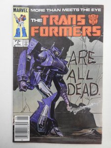 The Transformers #5 (1985) Sharp VF Condition White Pages!
