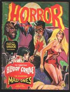 Horror Tales Vol. 4 #3-1972-Vampire, decapitation-headlight cover art-Terror ...
