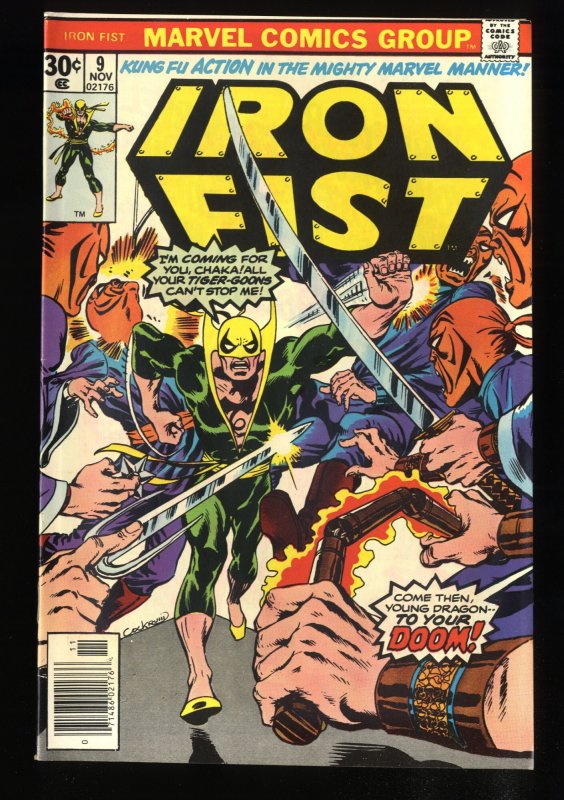 Iron Fist #9 VF 8.0