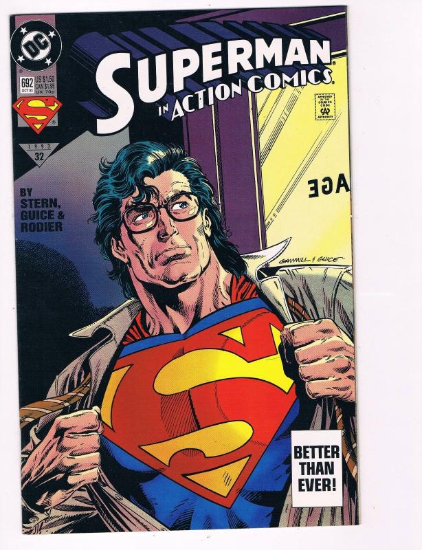 Action Comics # 692 DC Comic Books Hi-Res Scans Modern Age Awesome Issue!!!!! S6