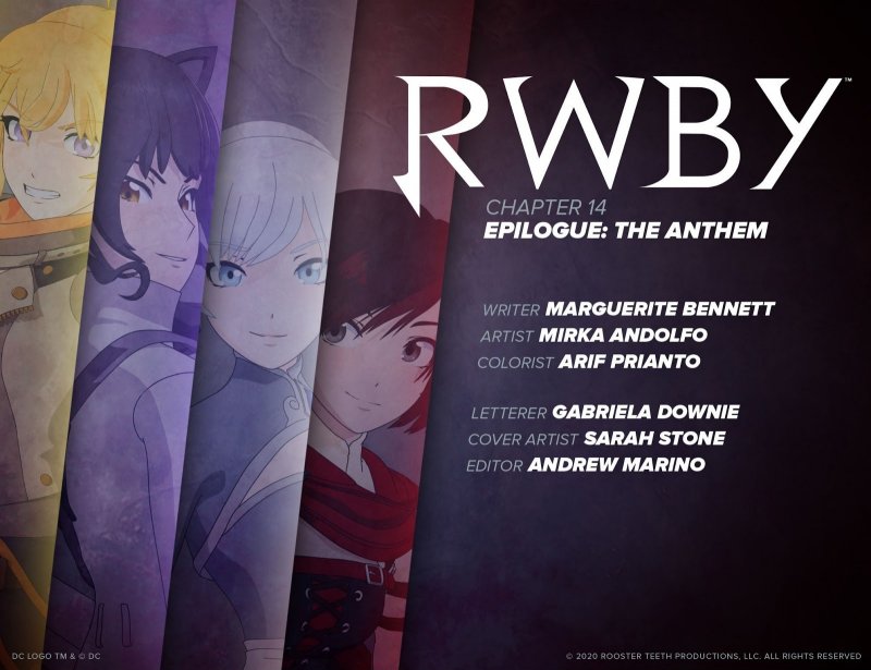 RWBY #07 (2020) DERRICK CHEW | RECALLED ISSUE | CARD STOCK | MINIMAL TRADE