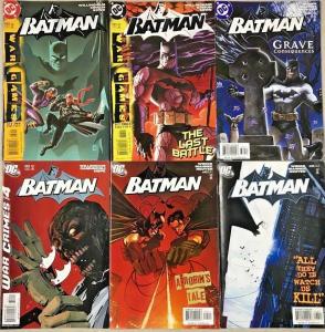 BATMAN#632-648 VF/NM LOT 2004(6 BOOKS) DC COMICS