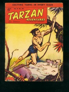 TARZAN ADVENTURES v.8 #49 1959-BRITISH COMIC-EDGAR RICE BURROUGHS-very good VG
