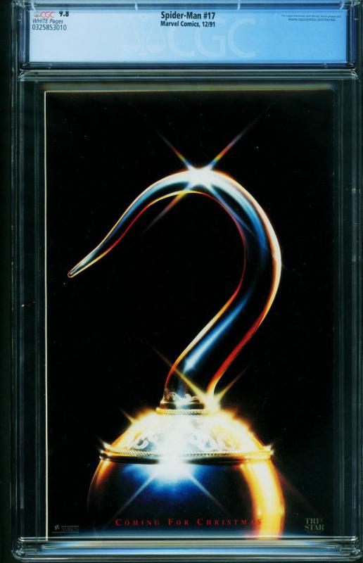 Spider-Man #17 Thanos Infinity Gauntlet cover MCU CGC 9.8 0325853010