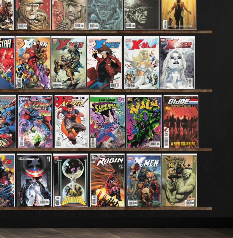 Huge Lot 140+ Comics with Action Comics, X-Men, Adventures Of Superman & More!