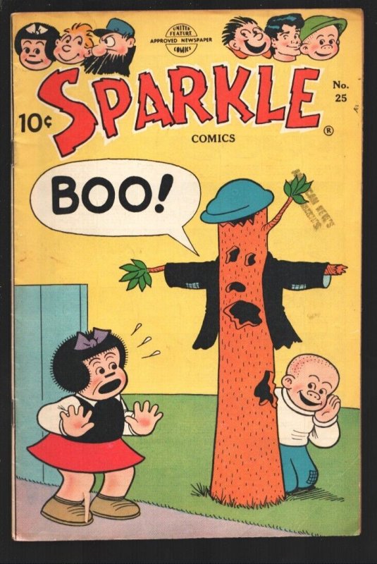 Sparkle #25 1952-United Features-Nancy and Sluggo -Ernie Bushmiller art-Wolf-...